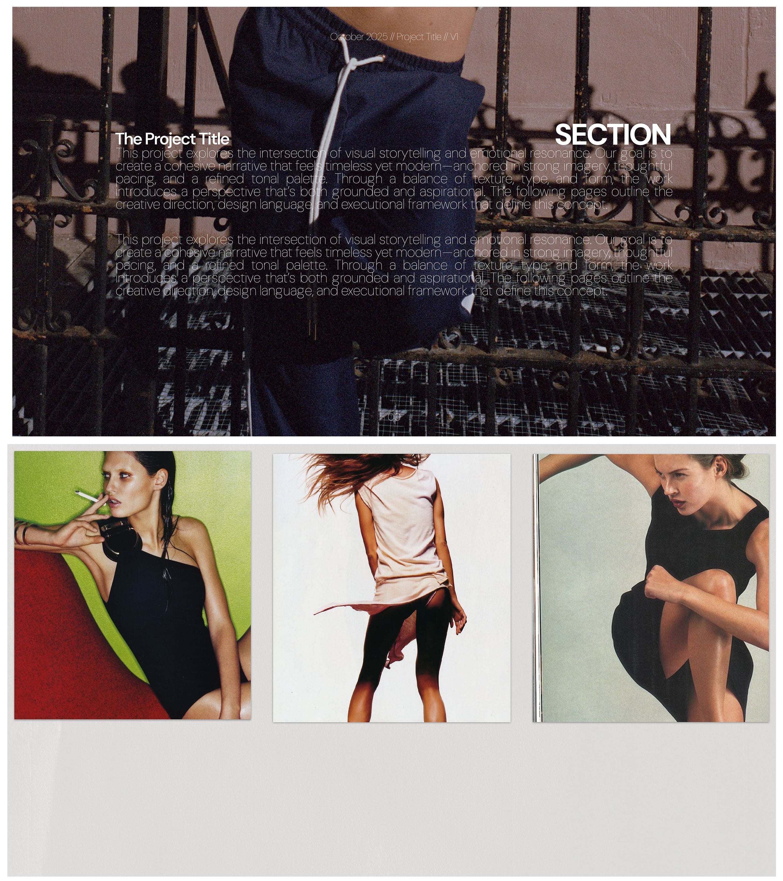 CREATIVE PITCH DECK TEMPLATE